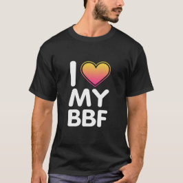 Camiseta Eu Amo Meu BFF