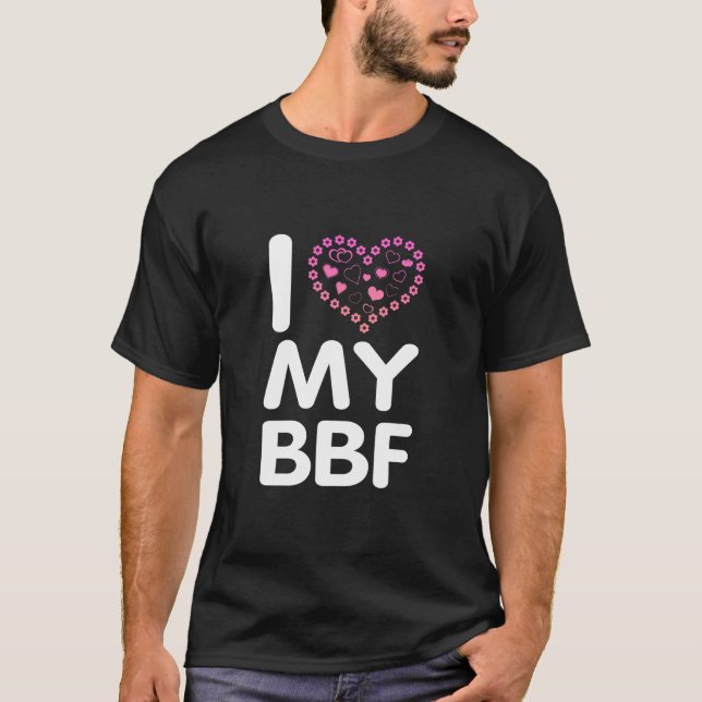 Camiseta Eu Amo Meu BFF (Frente)