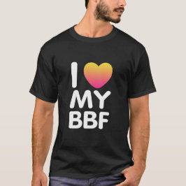 Camiseta Eu Amo Meu BFF