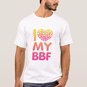Camiseta Eu Amo Meu BFF