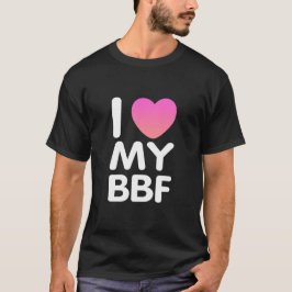 Camiseta Eu Amo Meu BFF