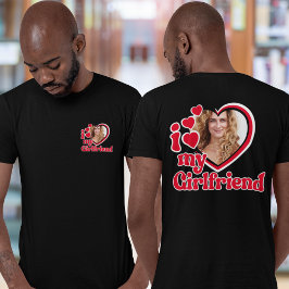 Camiseta Eu Amo Meu Bolso Personalizado De Namorada