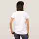 Camiseta Eu Amo Meu Branco Personalizado Namorada (Parte Traseira Completa)