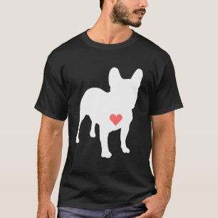 Camiseta Eu Amo Meu Buldogue Francês