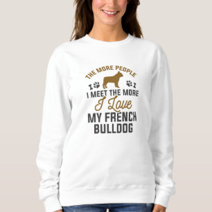 Camiseta Eu Amo Meu Buldogue Francês