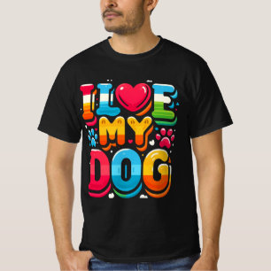 Camiseta Eu Amo Meu Cachorro