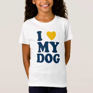 Camiseta Eu amo meu cachorro