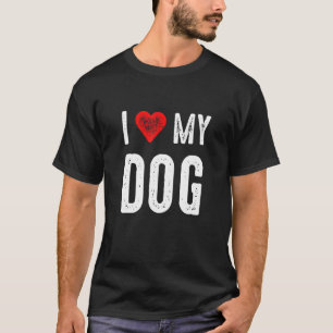 Camiseta Eu Amo Meu Cachorro