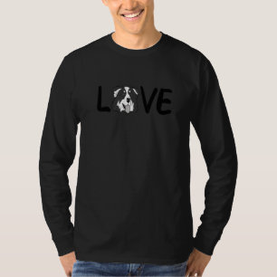Camiseta Eu Amo Meu Cachorro Aussie Australiano Pastor Aus