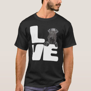 Camiseta Eu Amo Meu Cachorro Azul De Kerry
