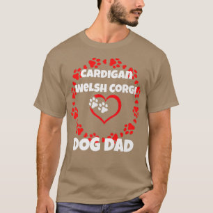 Camiseta Eu Amo Meu Cachorro Cardigan Welsh Corgi Breed88