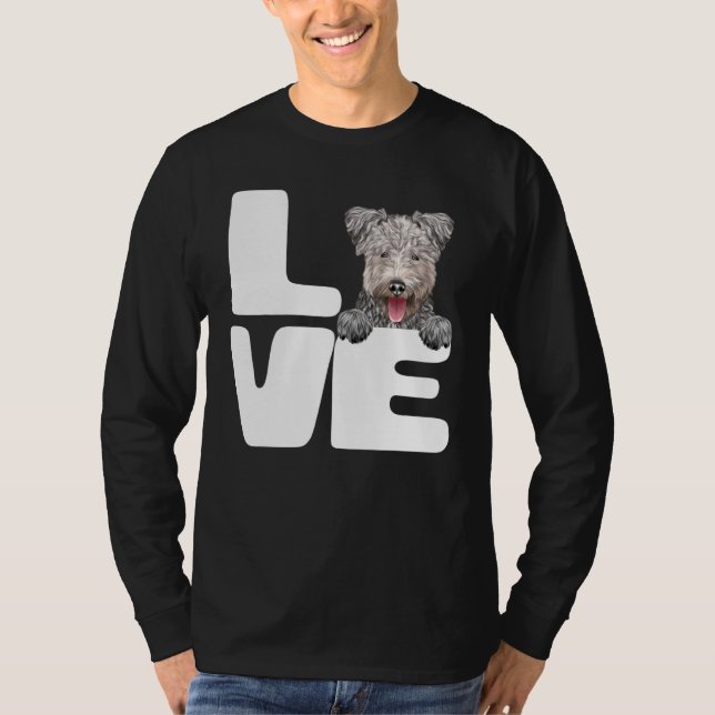 Camiseta Eu Amo Meu Cachorro De Bomba (Frente)