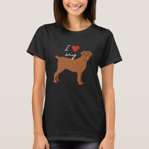 Camiseta Eu Amo Meu Cachorro De Cane Corso