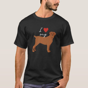 Camiseta Eu Amo Meu Cachorro De Cane Corso