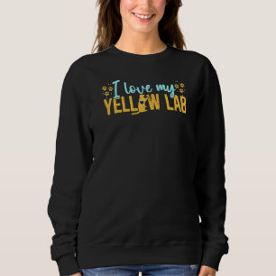 Camiseta Eu Amo Meu Cachorro De Retriever De Laboratório La