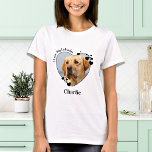 Camiseta Eu Amo Meu Cachorro Labrador Personalizar Foto De<br><div class="desc">Leve seu melhor amigo com você em todos os lugares que você vai com esta camisa personalizada de fotógrafo do labrador! Deve ter para cada amante de cachorro, mãe de cachorro e pai de cachorro! Uma diversão que eu amo meu cachorro, esta frase de camisa "Eu amo meu labrador" pode...</div>