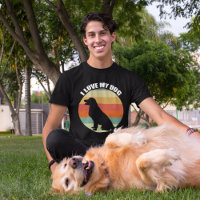 Eu Amo Meu Cachorro Ouro Bonito Para Sempre