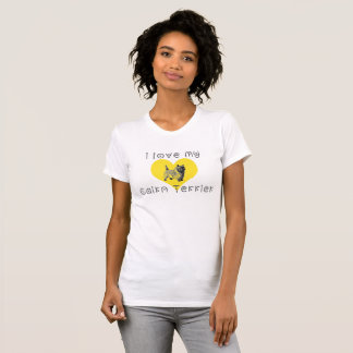 Camiseta Eu amo meu Cairn Terrier