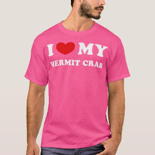 Camiseta Eu Amo Meu Caranguejo Emermita Eu Corto Meu Carang