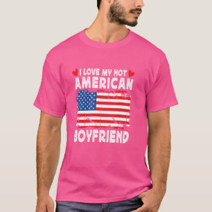 Camiseta Eu Amo Meu Casal Americano Quente