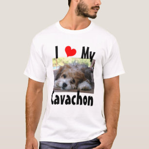 Camiseta Eu amo meu Cavachon