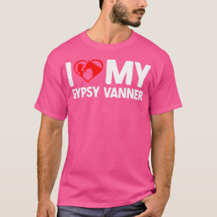 Camiseta Eu Amo Meu Cavalo Gypsy Vanner Cavalgar