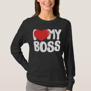 Camiseta Eu Amo Meu Chefe