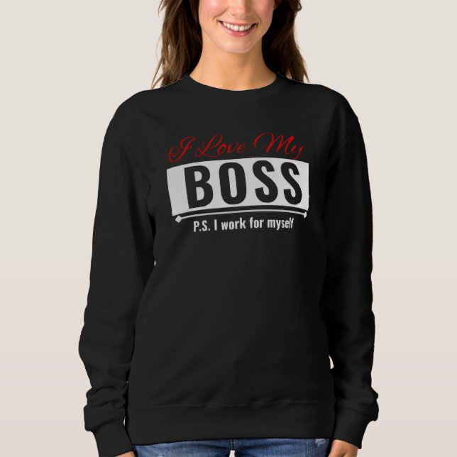 Camiseta Eu Amo Meu Chefe (Frente)