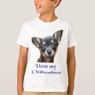 Camiseta Eu amo meu Chihuahua