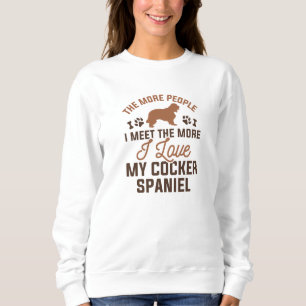 Camiseta Eu Amo Meu Cocker Spaniel