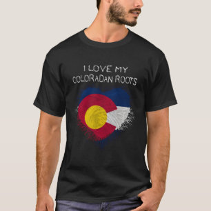 Camiseta Eu Amo Meu Coloradan Roots Colorado