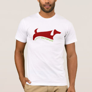Camiseta Eu amo meu dachshund