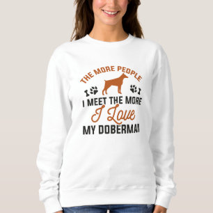 Camiseta Eu Amo Meu Doberman