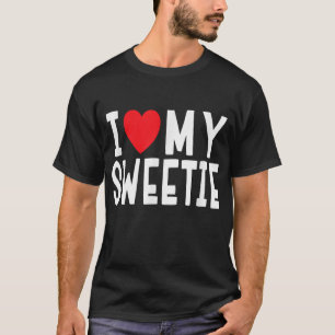 Camiseta Eu Amo Meu Docinho - Presente de Celebração de Rel
