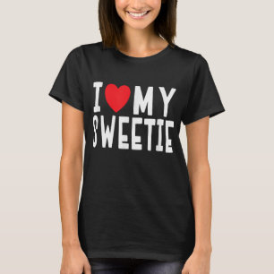 Camiseta Eu Amo Meu Docinho - Presente de Celebração de Rel