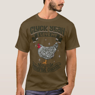 Camiseta Eu amo meu Dominique Chicken Cluck