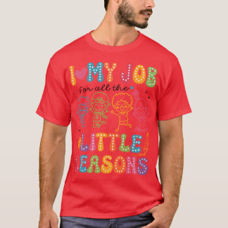 Camiseta Eu Amo Meu Emprego Por Todos os Pequenos Motivos g