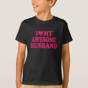 Camiseta Eu Amo Meu Espetacular Marido