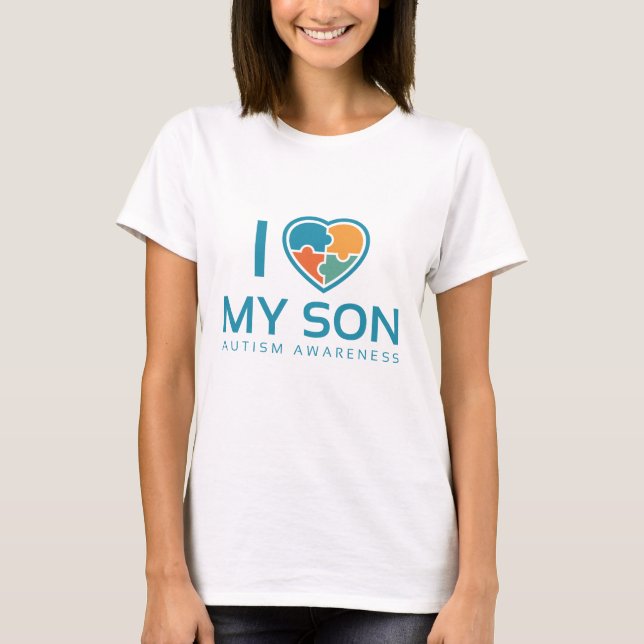Camiseta Eu Amo Meu Filho (Frente)
