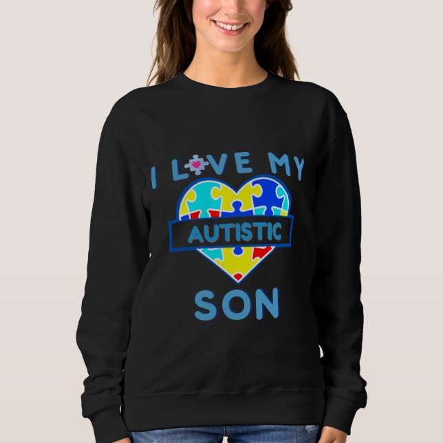 Camiseta Eu Amo Meu Filho Autista (Frente)