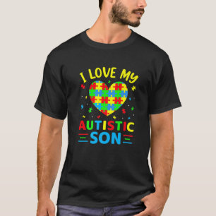 Camiseta Eu Amo Meu Filho Autista