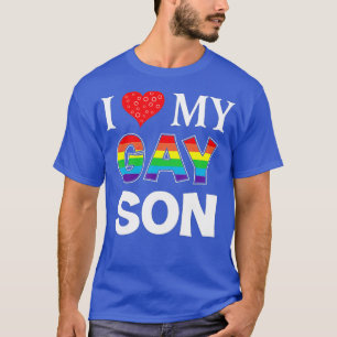 Camiseta Eu amo meu filho Gay LGB lésbica LGBQ orgulho L