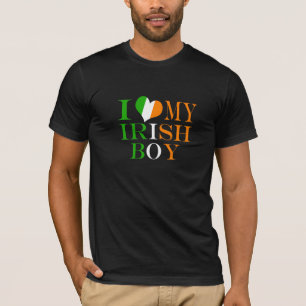 Camiseta Eu amo meu filho irlandês