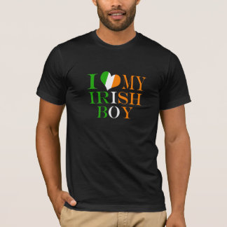 Camiseta Eu amo meu filho irlandês
