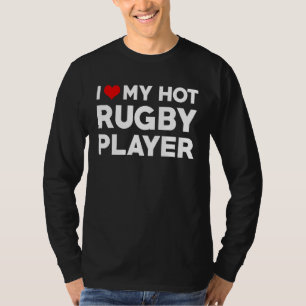 Camiseta Eu Amo Meu Fim De Jogador De Críquete Do Quente Ma