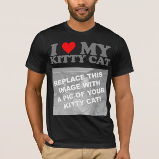 Camiseta Eu Amo Meu Gatinho