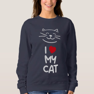 Camiseta Eu amo meu gato