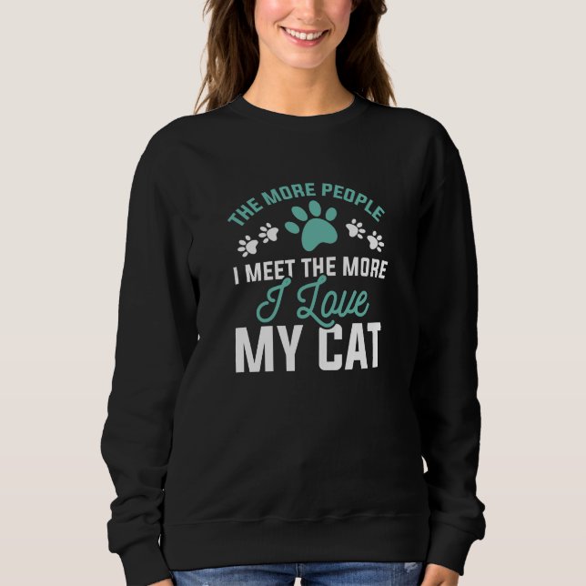 Camiseta Eu Amo Meu Gato (Frente)