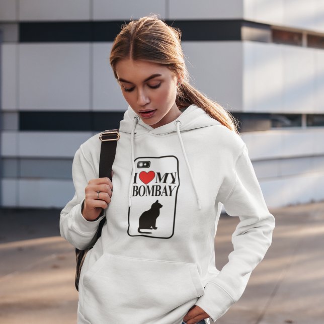 Camiseta Eu Amo Meu Gato De Bomba (Criador carregado)