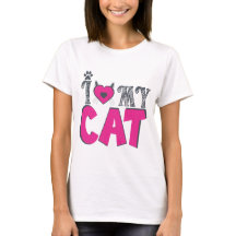 Eu Amo Meu Gato – Design Fofo para Amantes de Anim